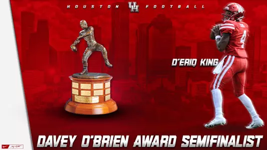 D'Eriq King Davey O'Brien Award Graphic