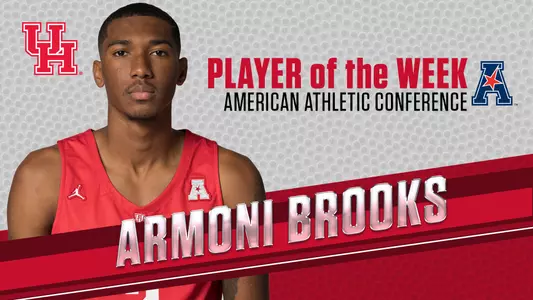 Armoni Brooks, Player of the Week, Dec. 3, 2018
