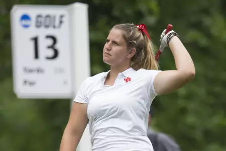 Image of the 2018 NCAA Women's Golf Championship Second Round, Saturday, May 19, 2018, Karsten Creek Golf Club, Stillwater, OK. Bruce Waterfield/Oklahoma State Athletics