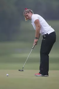 Image of the 2018 NCAA Women's Golf Championship Second Round, Saturday, May 19, 2018, Karsten Creek Golf Club, Stillwater, OK. Bruce Waterfield/Oklahoma State Athletics