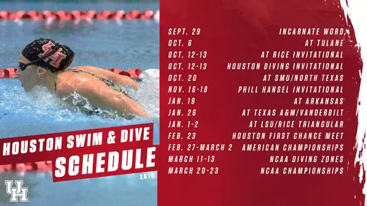 2018 Swim Schedule Release