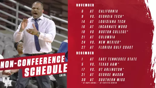 2018-19 Schedule