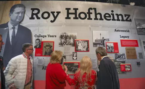 Hofheinz Wall, Family