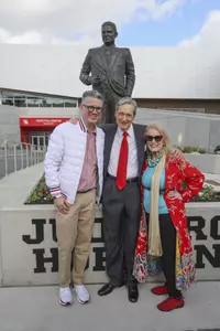 Judge Roy Hofheinz, Statue, Family
