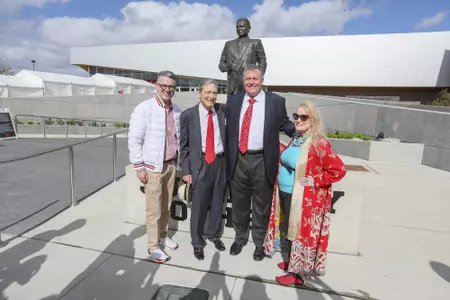 Hofheinz Family, Statue Dedication