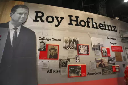 Judge Roy Hofheinz, Wall