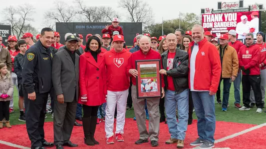Don Sanders Field dedication