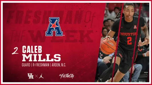 Freshman of the Week, Caleb Mills (Jan. 27, 2020)