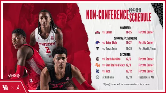 2020-21 Non-Conference Schedule