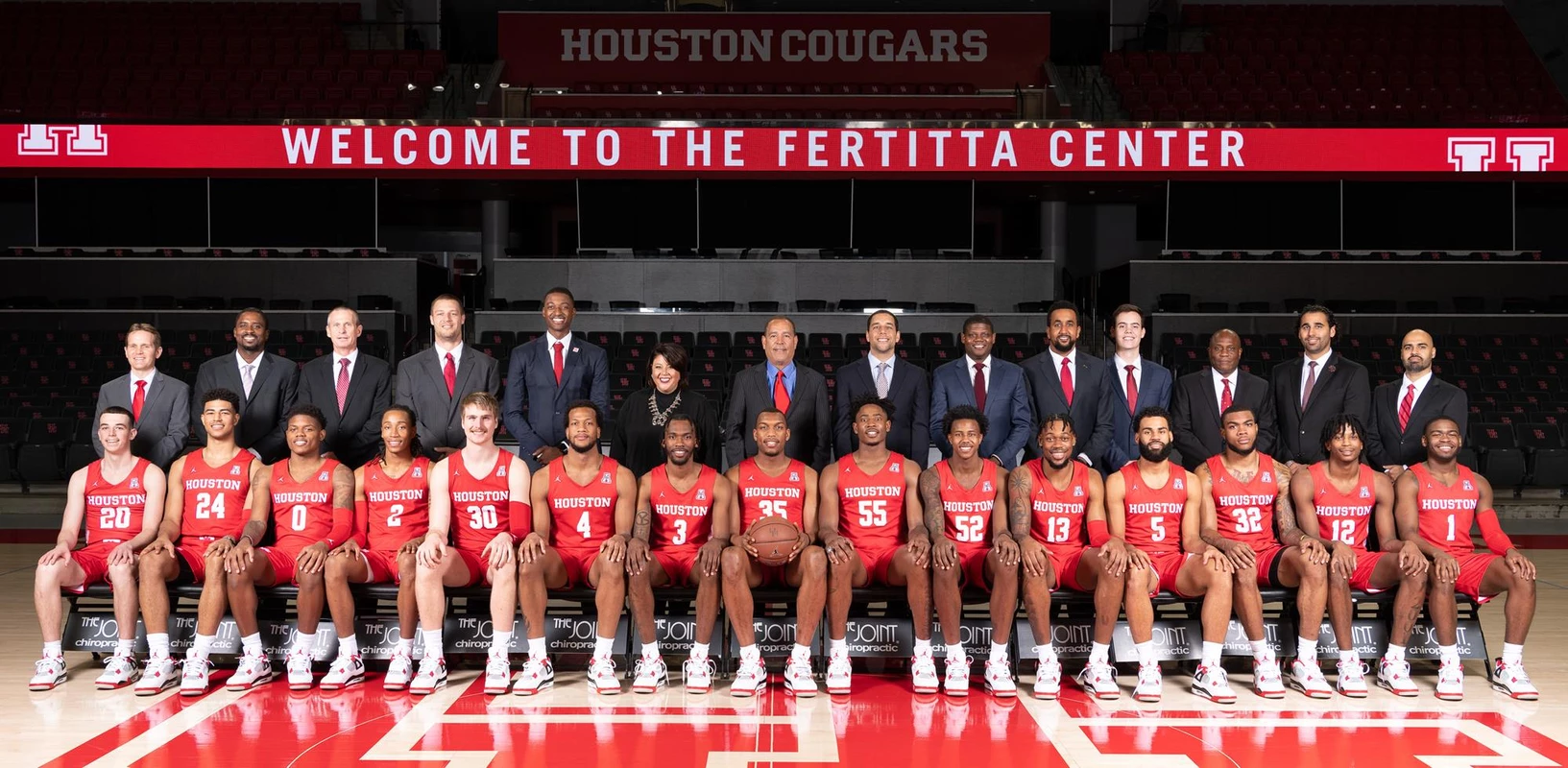 2020-21 Houston Men's Basketball Team Photo