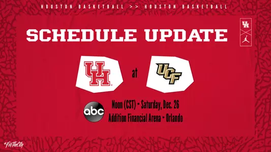 Schedule Update, UCF (Dec 23, 2020)