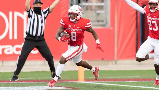 Houston, TX - Saturday November 14, 2020: UH vs USF at TDECU Stadium