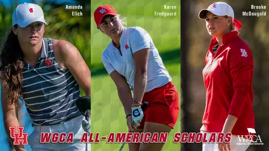 WGCA All-American Scholars, Amanda Elich, Karen Fredgaard, Brooke McDougald