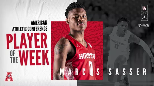 Marcus Sasser, The American Player of the Week, Jan. 11, 2021