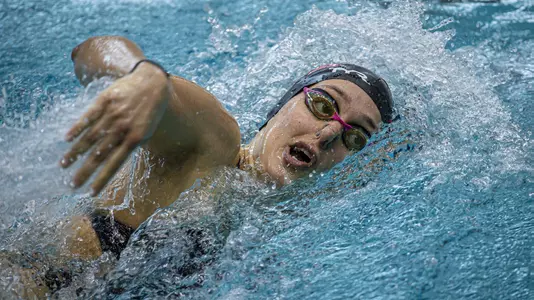 NCAA WomenÕs Swimming 2021 - Tulane Green Wave at Houston Cougars