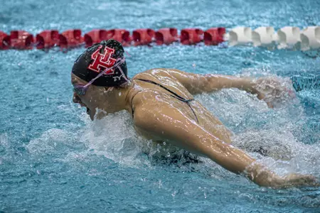 NCAA WomenÕs Swimming 2021 - Tulane Green Wave at Houston Cougars