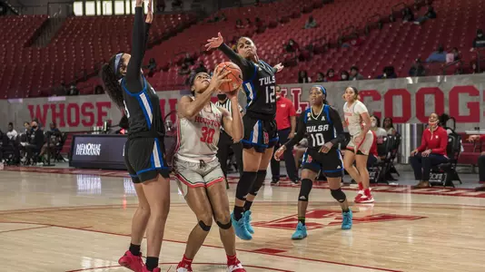 NCAA Women’s Basketball 2021 - Tulsa Golden Hurricane at Houston Cougars