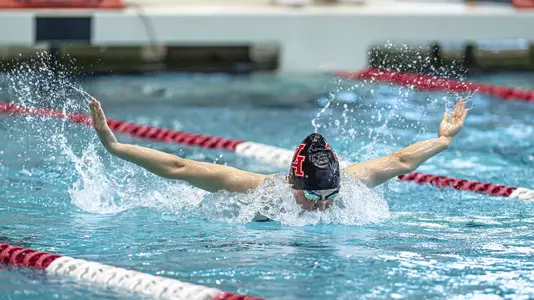 NCAA WomenÕs Swimming 2021 - Tulane Green Wave at Houston Cougars