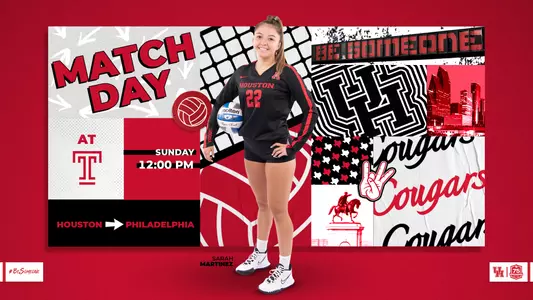 Match Day graphic at Temple
