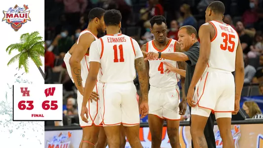 Recap vs. Wisconsin, Maui Jim Maui Invitational, Team, Huddle, Kelvin Sampson