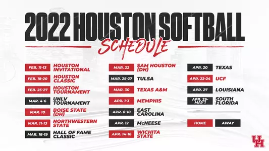 2022 Softball Schedule