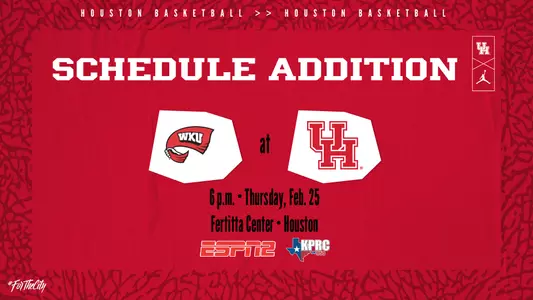vs WKU, Schedule Addition