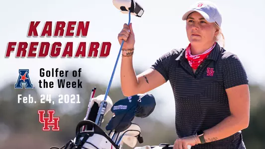 American Athletic Conference Golfer of the Week, Karen Fredgaard (Feb 24, 2021)
