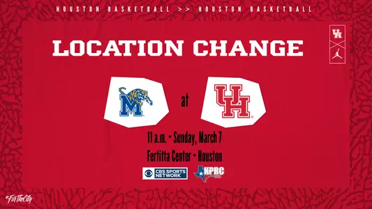 Schedule Update, Memphis, March 7, 2021