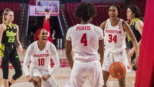 NCAA WomenÕs Basketball 2021 - South Florida Bulls at Houston Cougars