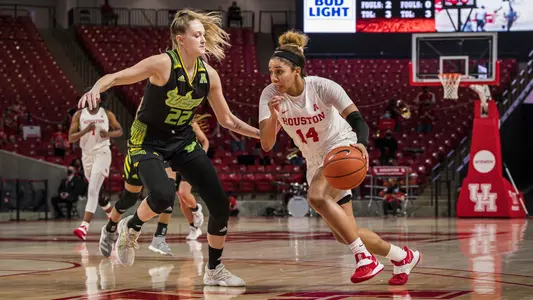 NCAA WomenÕs Basketball 2021 - South Florida Bulls at Houston Cougars