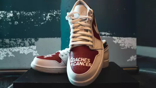 Coaches vs. Cancer, Kelvin Sampson Custom Sneakers