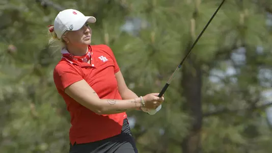 PINEHURST, NC – APRIL 20: The 2021 American Athletic Conference Women’s Golf Championship at Pinehurst No. 6 in Pinehurst, NC on April 20, 2021. (Grant Halverson/American Athletic Conference)