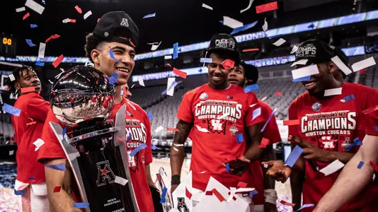 Quentin Grimes, Team, American Athletic Conference Championship, Celebration