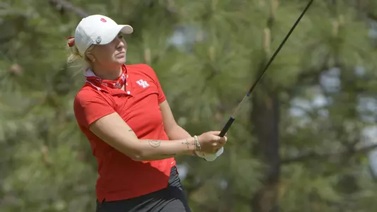 PINEHURST, NC – APRIL 20: The 2021 American Athletic Conference Women’s Golf Championship at Pinehurst No. 6 in Pinehurst, NC on April 20, 2021. (Grant Halverson/American Athletic Conference)