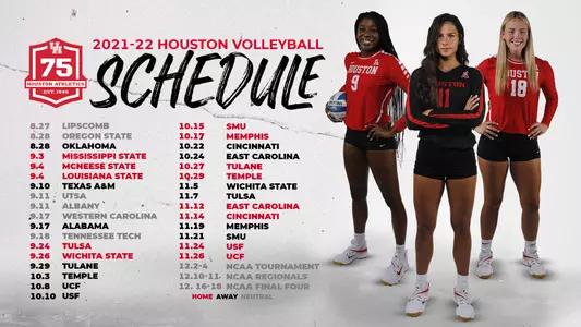 2021 Volleyball Schedule