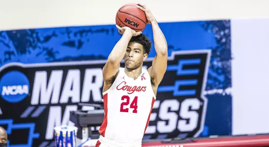 BLOOMINGTON, IN - MARCH 19, 2021 - Houston vs. Cleveland State at Simon Skjodt Assembly Hall in Bloomington, IN. Photo by Missy Minear