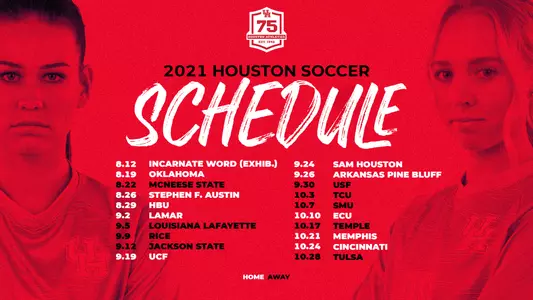 2021 Soccer Schedule