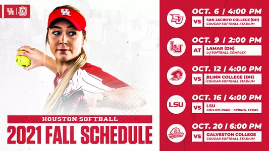 2021 Softball Fall Schedule