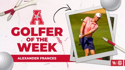 Alexander Frances, American Athletic Conference Golfer of the Week, March 2, 2022