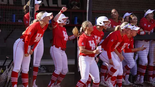 Dugout celebration vs Washington