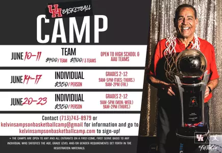 2022 Kelvin Sampson Summer Camps