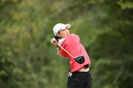 PINEHURST, NC ? APRIL 18: The 2022 American Athletic Conference Women?s Golf Championship at Pinehurst No. 6 in Pinehurst, NC on April 18, 2022. (Grant Halverson American Athletic Conference)