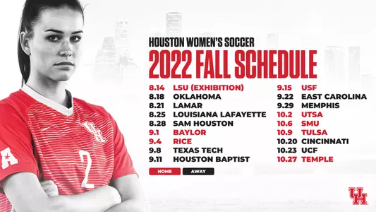 2022 Soccer Schedule