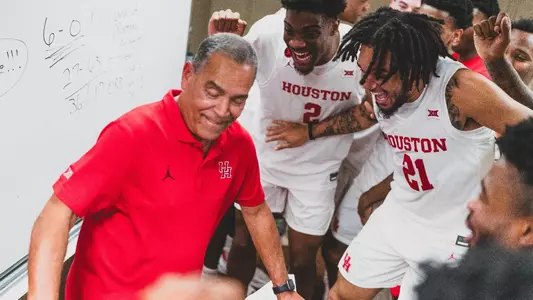 Celebration, Shriners Children's Charleston Classic, Team, Kelvin Sampson, Dance