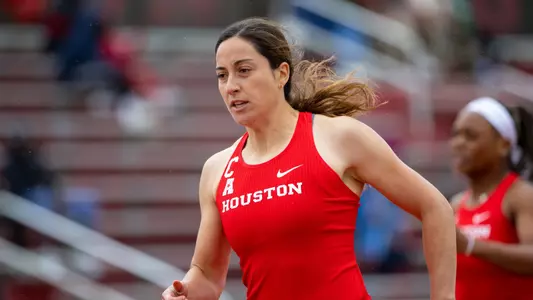 Cecilia Tamayo-Garza 200 meter dash at Kirk Baptiste Spring Break Invitational