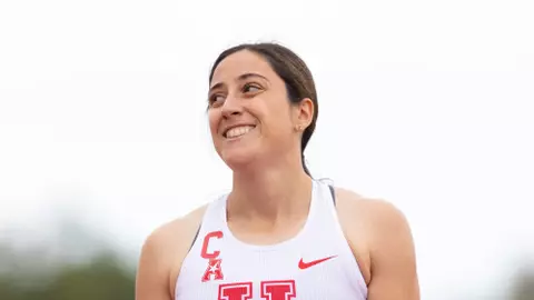 Cecilia Tamayo-Garza at Texas Relays