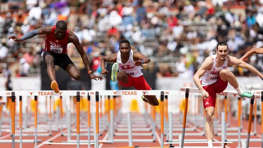 DeVion Wilson at Texas Relays