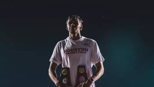 Shaun Maswanganyi awards at NCAA Championships