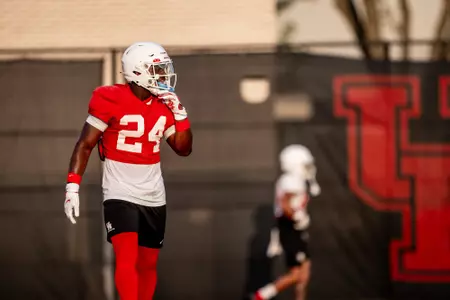 AJ Haulcy at Fall Camp