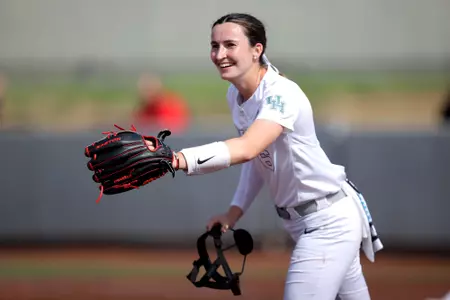 Paris Lehman celebrating